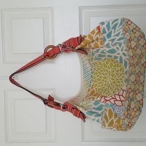 Vtg Fossil Canvas Bag